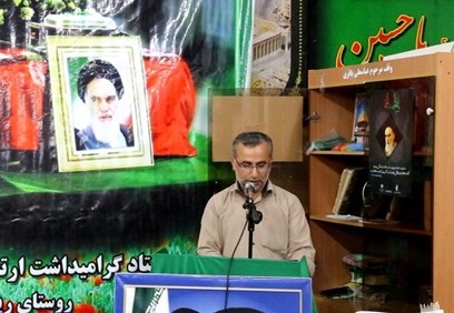 مراسم ارتحال امام خمینی (ره) و قیام 15 خرداد در روستای ریکنده قائم‎شهر برگزار شد