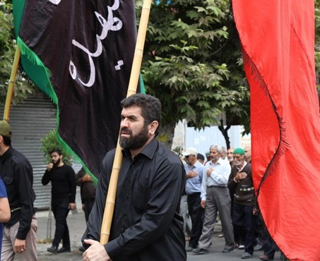 مراسم دسته‌روی عزاداران علوی در شهرستان قائم‎شهر برگزار شد