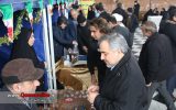 برپایی میزخدمت و نمایشگاه تولیدات خانگی در مصلی نمازجمعه قائم‌شهر