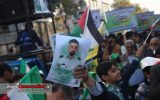 راهپیمایی 13 آبان به همراه تشییع شهید مدافع امنیت در قائم شهر