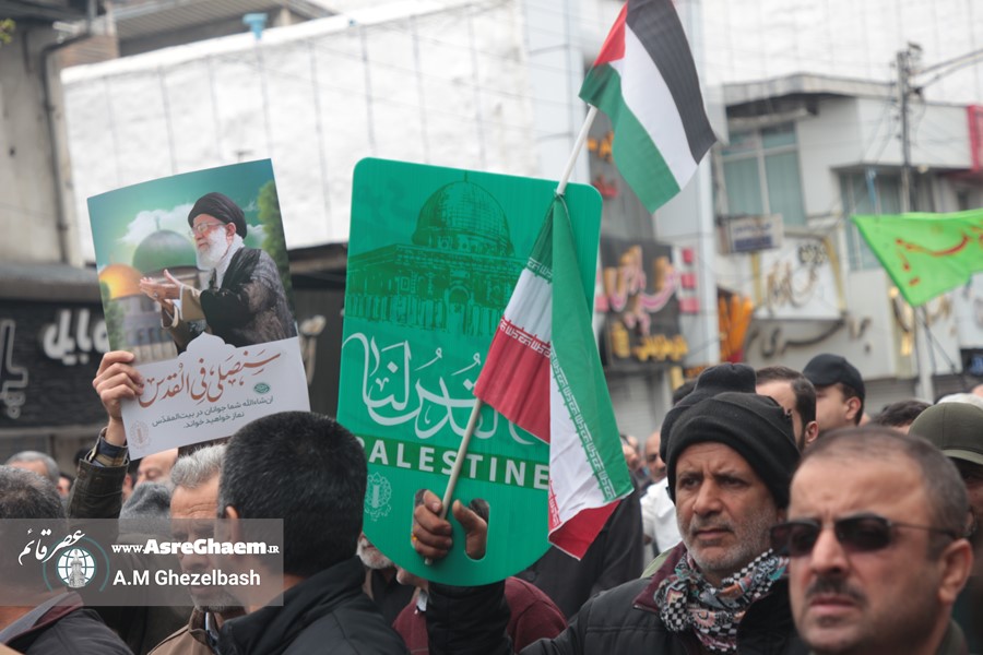 به امرولی برای نابودی استکبار همه آمدیم