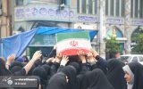 تشییع پیکر دو شهید در قائمشهر