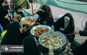 موکب پذیرایی جشن عید غدیر در قائم شهر