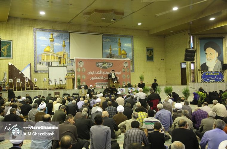 اربعین شهدای اقتدار و 6 شهید شهرستان قائم شهر برگزار شد
