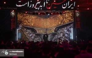 مراسم عزاداری شب ششم محرم در قائم شهر