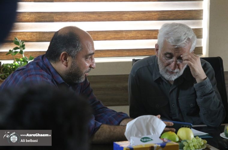 بازدید سعید جلیلی از پایتخت باغات گلخانه ای ایران بازدید سعید جلیلی از پایتخت باغات گلخانه ای ایران