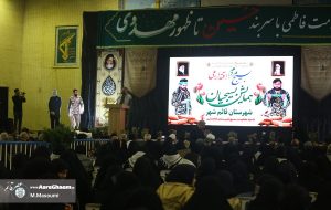 اجتماع بزرگ بسیجیان در قائم شهر