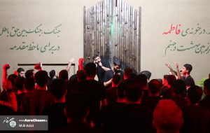 مراسم شهادت حضرت زهرا(ُس) در هیئت محبان قائم‌شهر